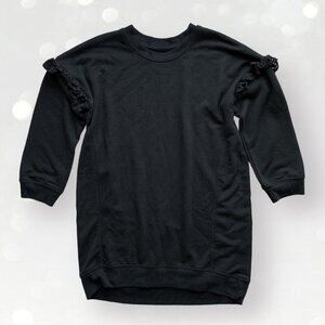 Afton Street Ruffle Sleeve Sweater Dress